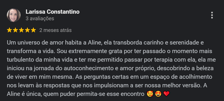Relato de autoconhecimento